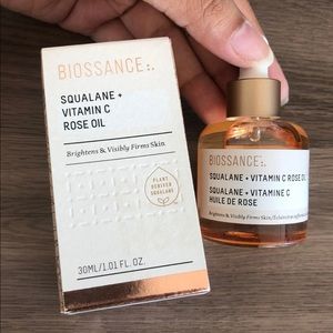 SOLD Biossance Squalane + Vitamin C Rose Face Oil